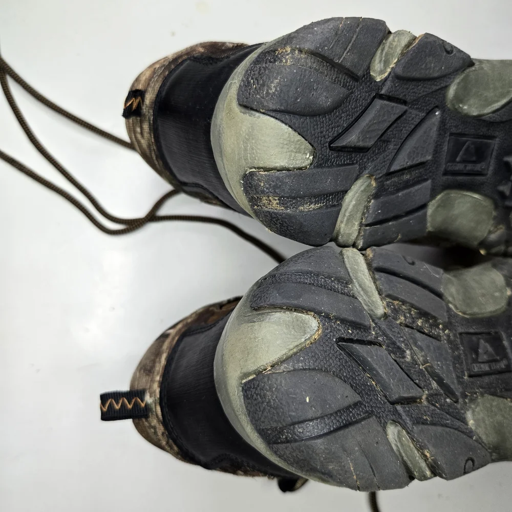 Ozark Trail Kids Boots in camo.